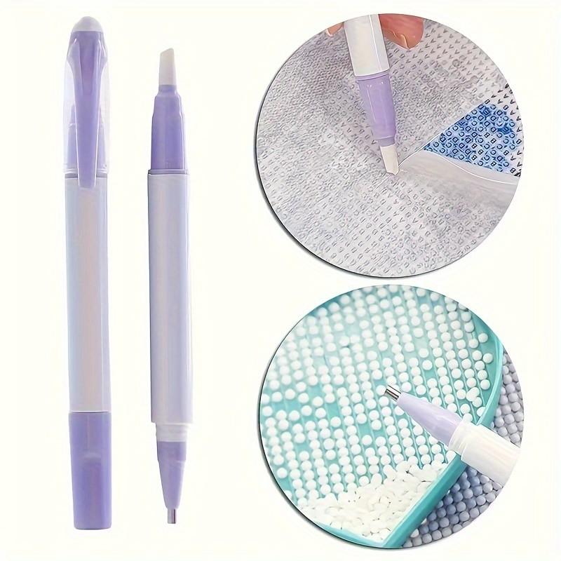 Embroidery Tools - ダイヤモンドペインティングフィルム除去ツール、ダイヤモンド刺繍防塵フィルムプロテクター、セラミックペーパーカッター - 両用、DIYドットペンマルチツール