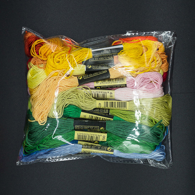 Embroidery Tools - C 24/100/50 マルチカラークロス糸 コットン縫い糸 刺繍糸 フロス糸キット