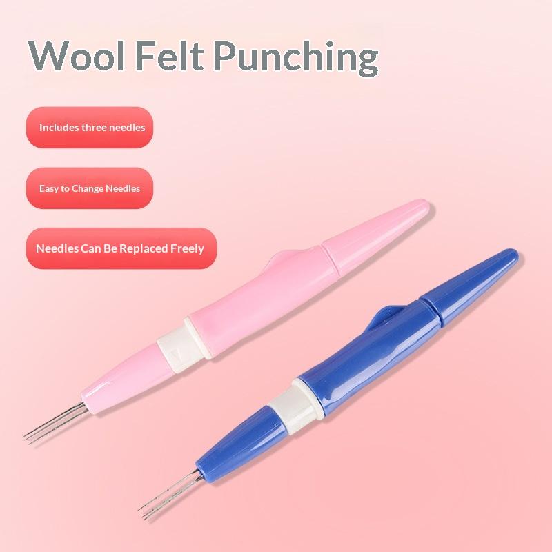 DIY ウールフェルトツール ニードルペン 交換用針7本付き - Embroidery Studio のレビューと価格