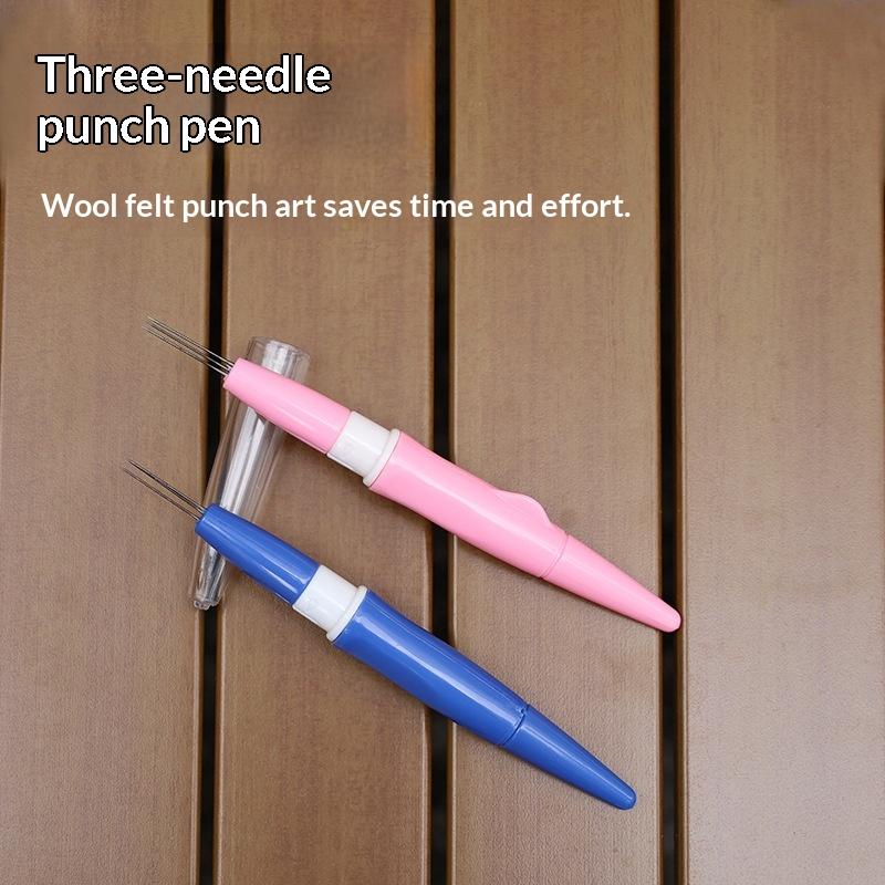 DIY ウールフェルトツール ニードルペン 交換用針7本付き - Embroidery Studio のレビューと価格