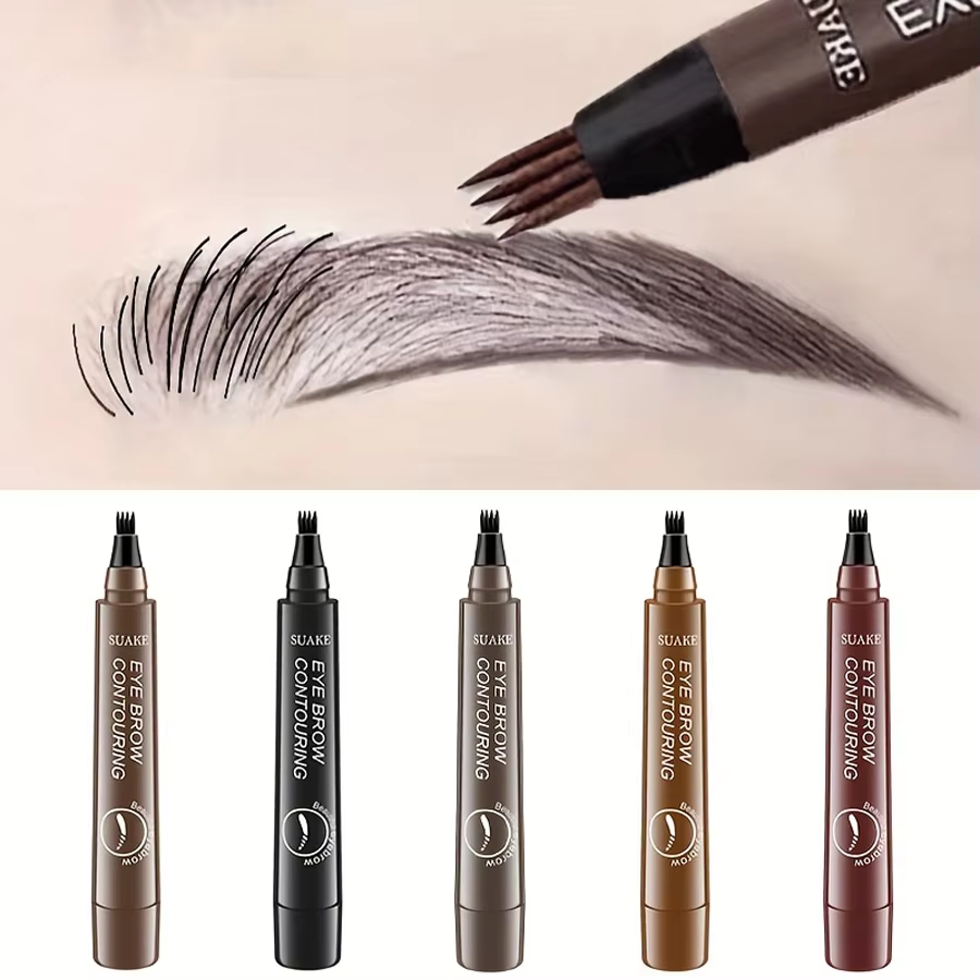 4つの先端を持つ防水アイブロウペンシル、マイクロブレーディン - Transfer Pen Ink のレビューと価格