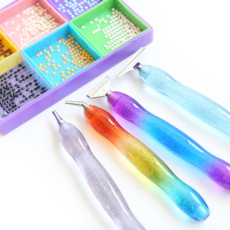 ダイヤモンドペインティング用新型レジン製ドットペン（ネジ式メ - Embroidery Tools のレビューと価格