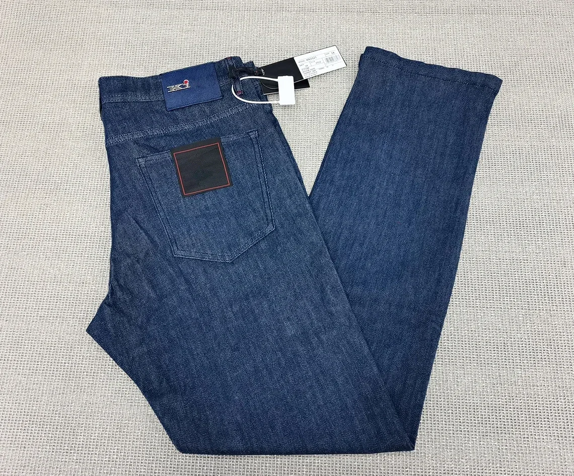 OECHSLI ジーンズ薄い綿男性 2025 春夏新ミドルウ - Embroidery On Jeans のレビューと価格