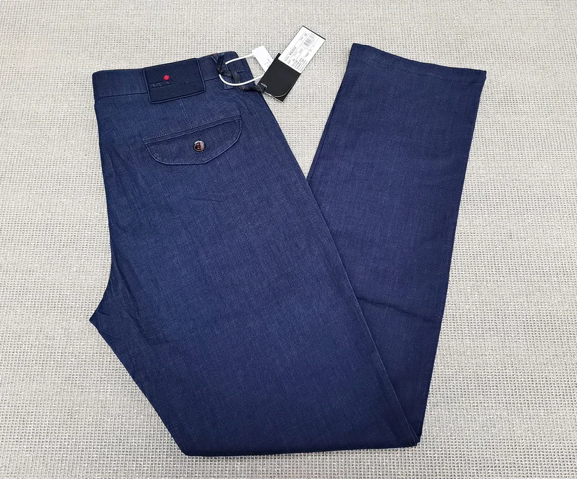 OECHSLI ジーンズ薄い綿男性 2025 春夏新ミドルウ - Embroidery On Jeans のレビューと価格