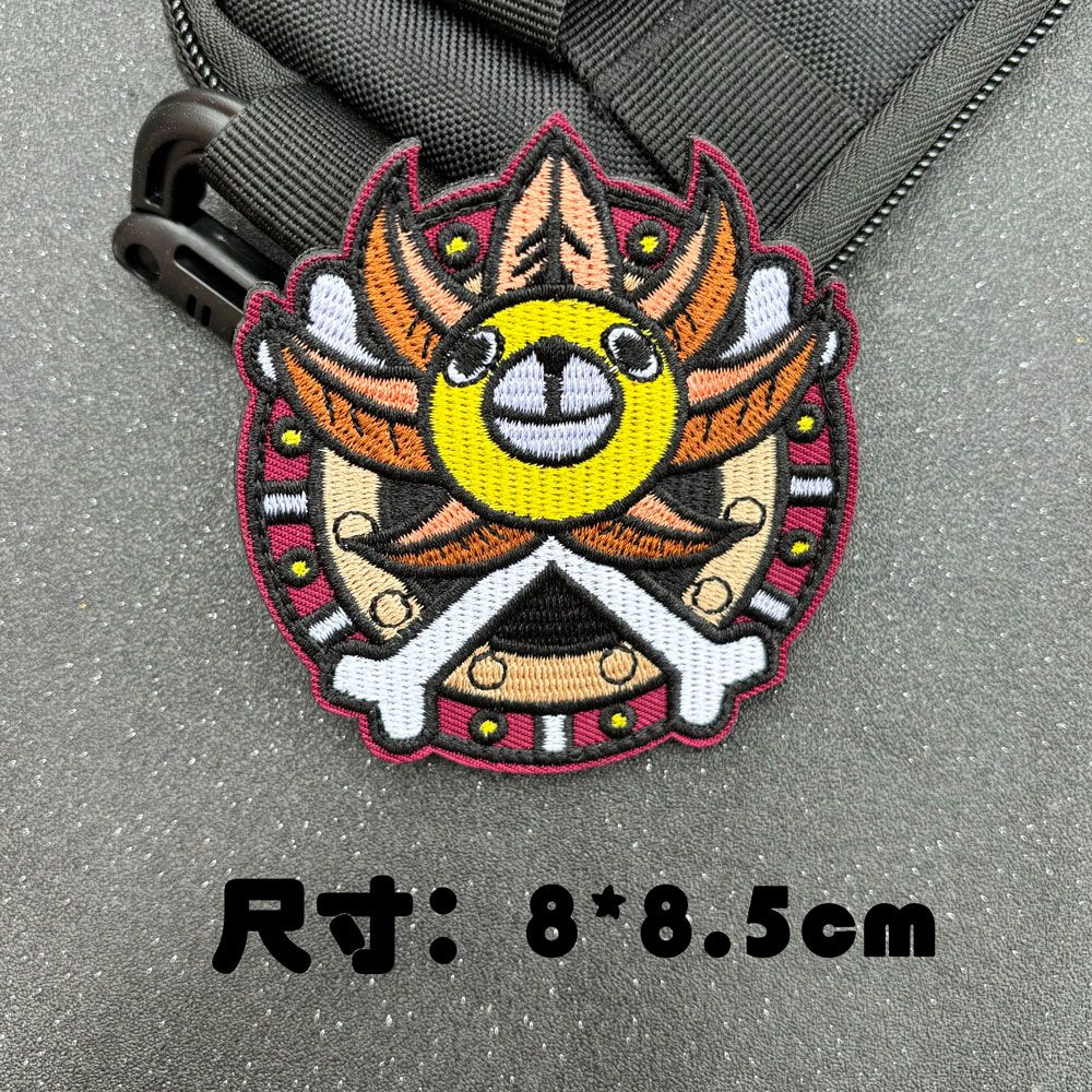 ワンピース 刺繍フックループパッチ ルフィ チョッパー ゾロ - Embroidery Class のレビューと価格