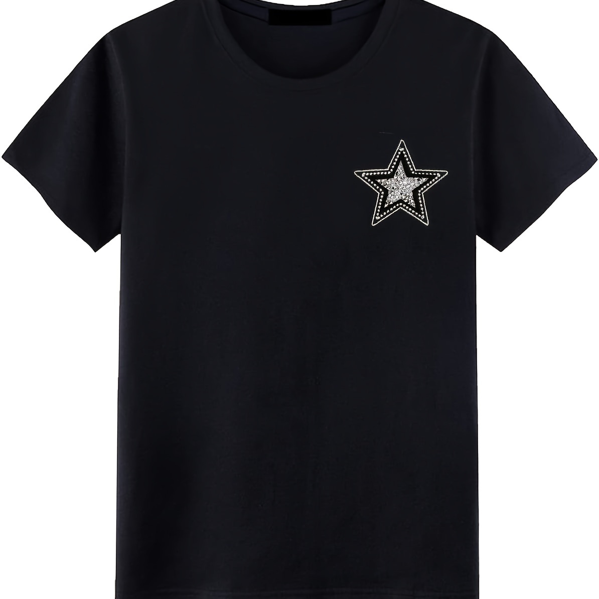 刺embroideredされたアップリケパッチ,ステッチ,黒 - Embroidery On Jeans のレビューと価格