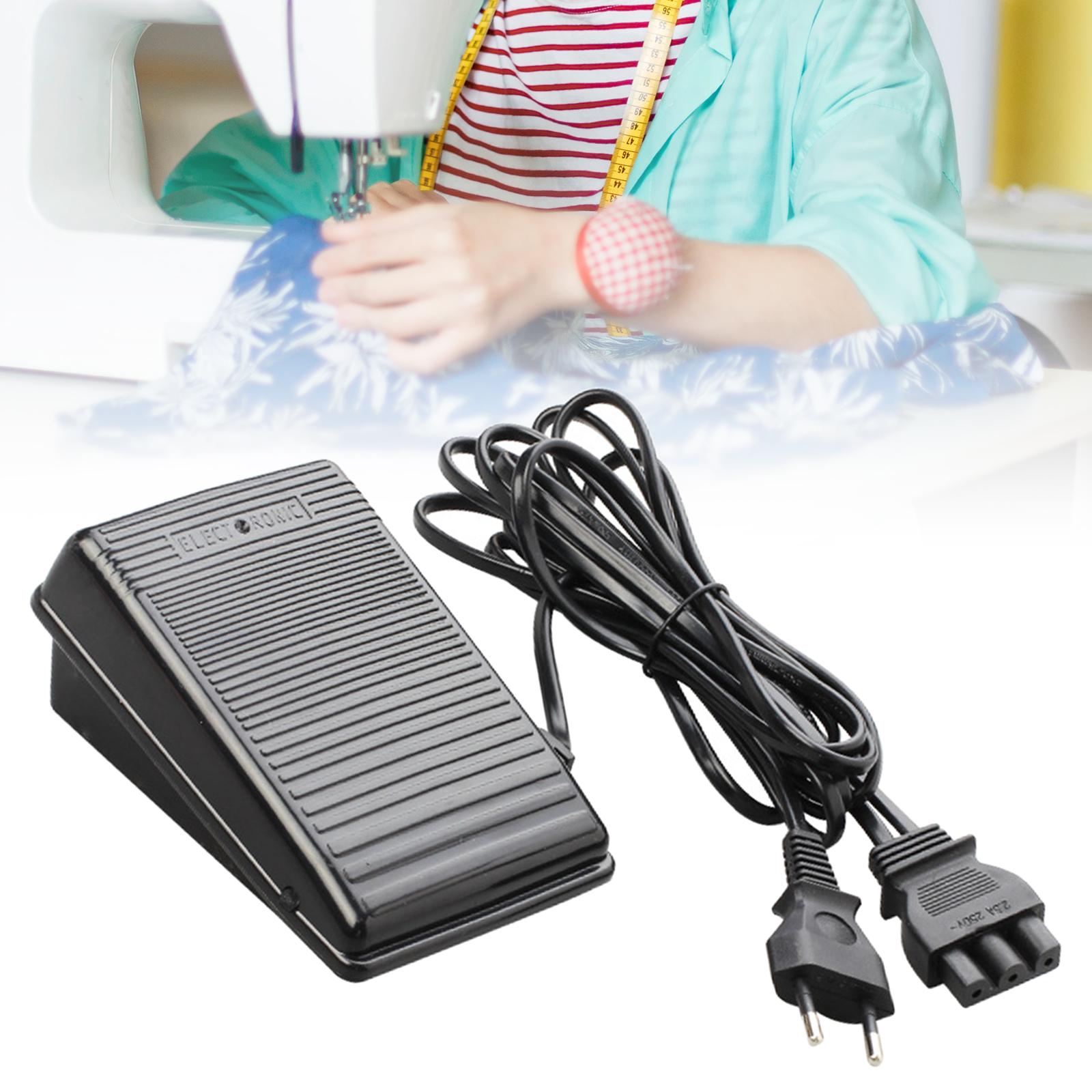 1 個多機能ミシンフットペダル電源コード 220V 修理足操 - Embroidery Operator のレビューと価格