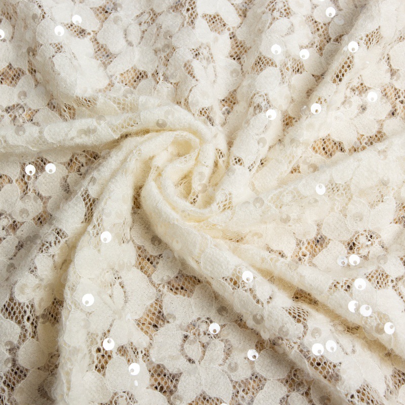 スパンコール付きの新しい豪華なレース生地、DIYの女性向けフ - Embroidery Design Patterns Flowers のレビューと価格