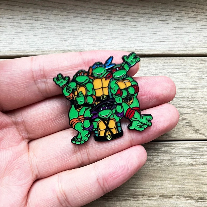 アニメ「ティーンエイジ・ミュータント・ニンジャ・タートルズ」 - Embroidery Fish のレビューと価格