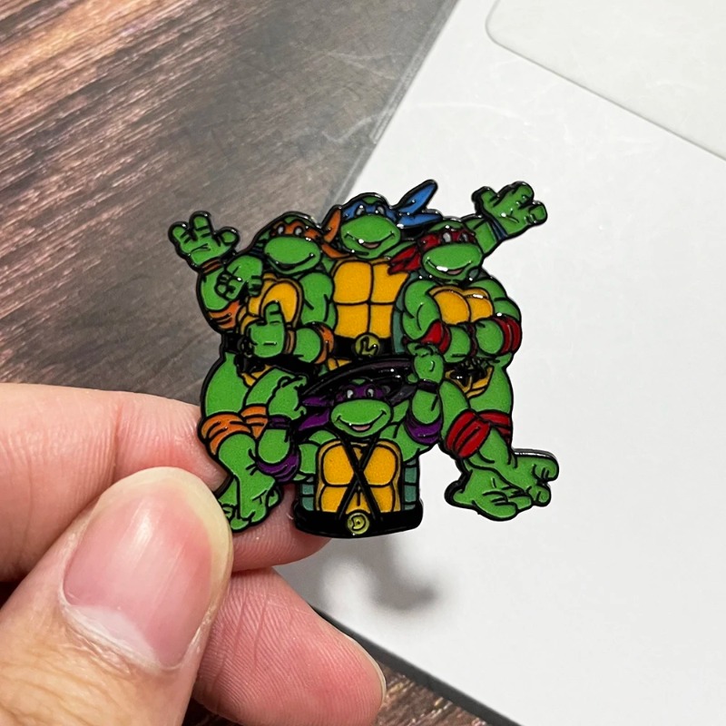 アニメ「ティーンエイジ・ミュータント・ニンジャ・タートルズ」 - Embroidery Fish のレビューと価格