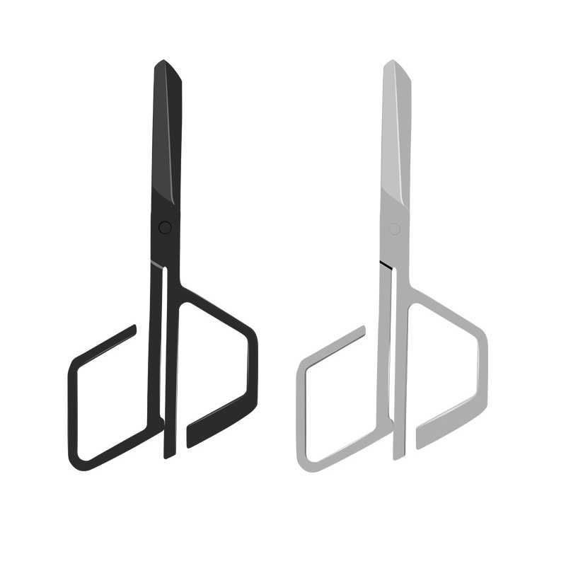 ヴィンテージはさみ,1ピース,黒,銀,不規則なカット,ステン - Embroidery Scissors Small のレビューと価格