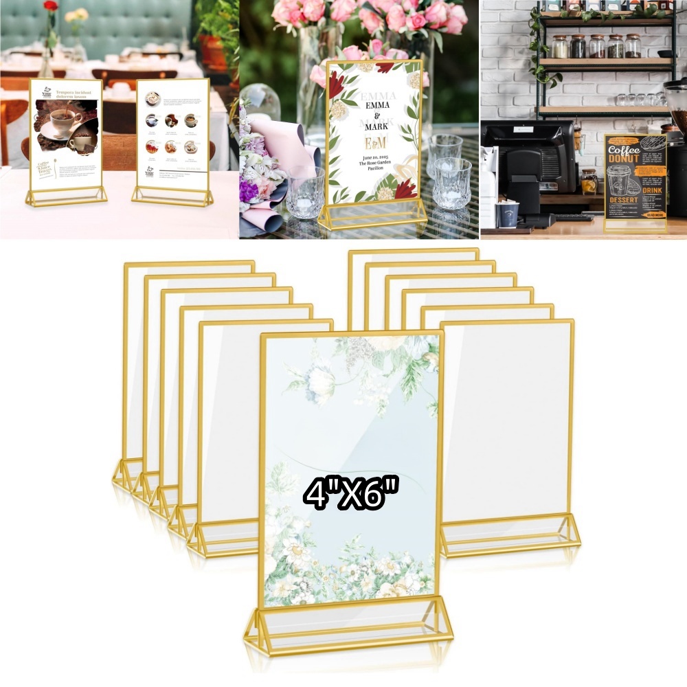 4 × 6 インチアクリルサインホルダー 3 ミリメートルゴ - Embroidery Studio のレビューと価格