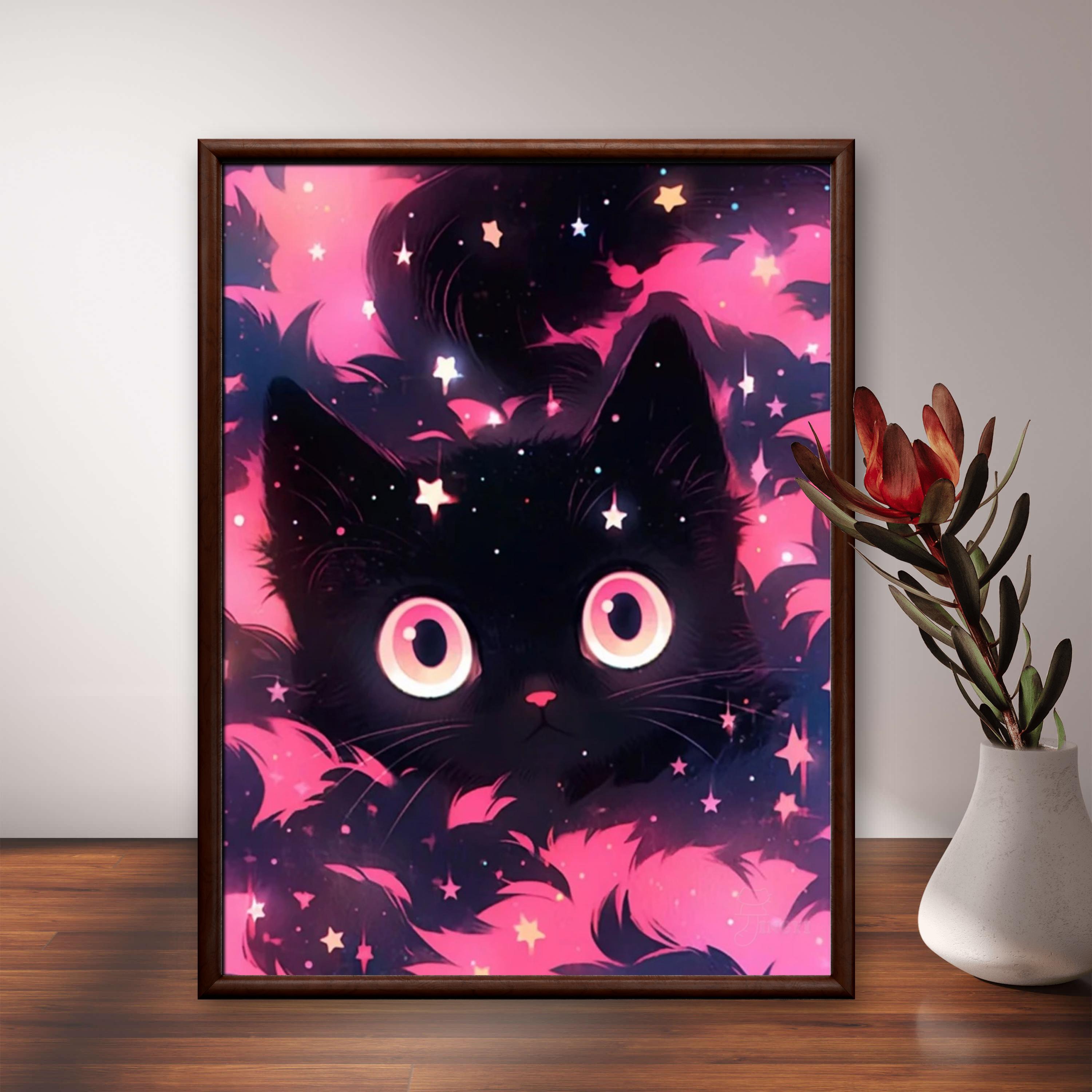 5D DIYダイヤモンドアートペインティングクロスステッチキ - Embroidery Cat のレビューと価格