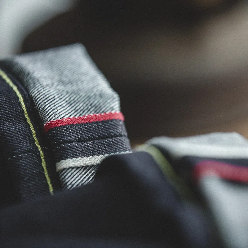 マデン レトロ 14.5オンス セルビッジ ロウデニム メン - Embroidery On Jeans のレビューと価格