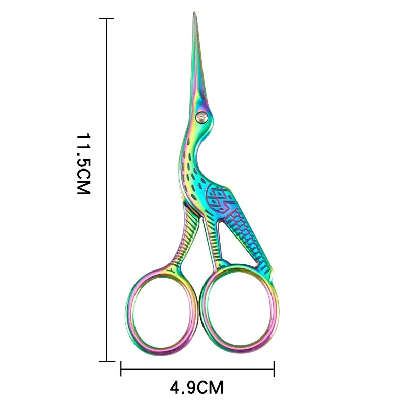 クレーンマウスシザー レトロクロスステッチ アンティークブラ - Embroidery Scissors Small のレビューと価格