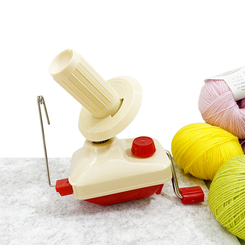 赤い針工芸糸ボールワインダー手動ポータブル簡単セットアップ頑 - Embroidery Operator のレビューと価格