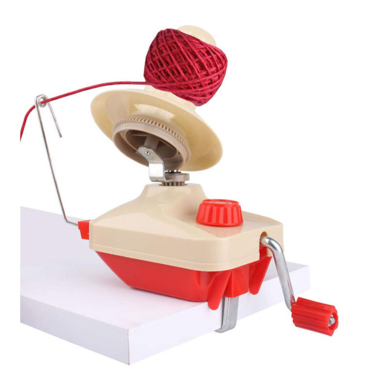 赤い針工芸糸ボールワインダー手動ポータブル簡単セットアップ頑 - Embroidery Operator のレビューと価格