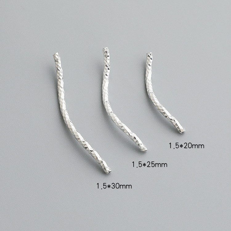 2 ピース/ロット 925 スターリングシルバースムーズ/刺 - Embroidery Bracelet のレビューと価格