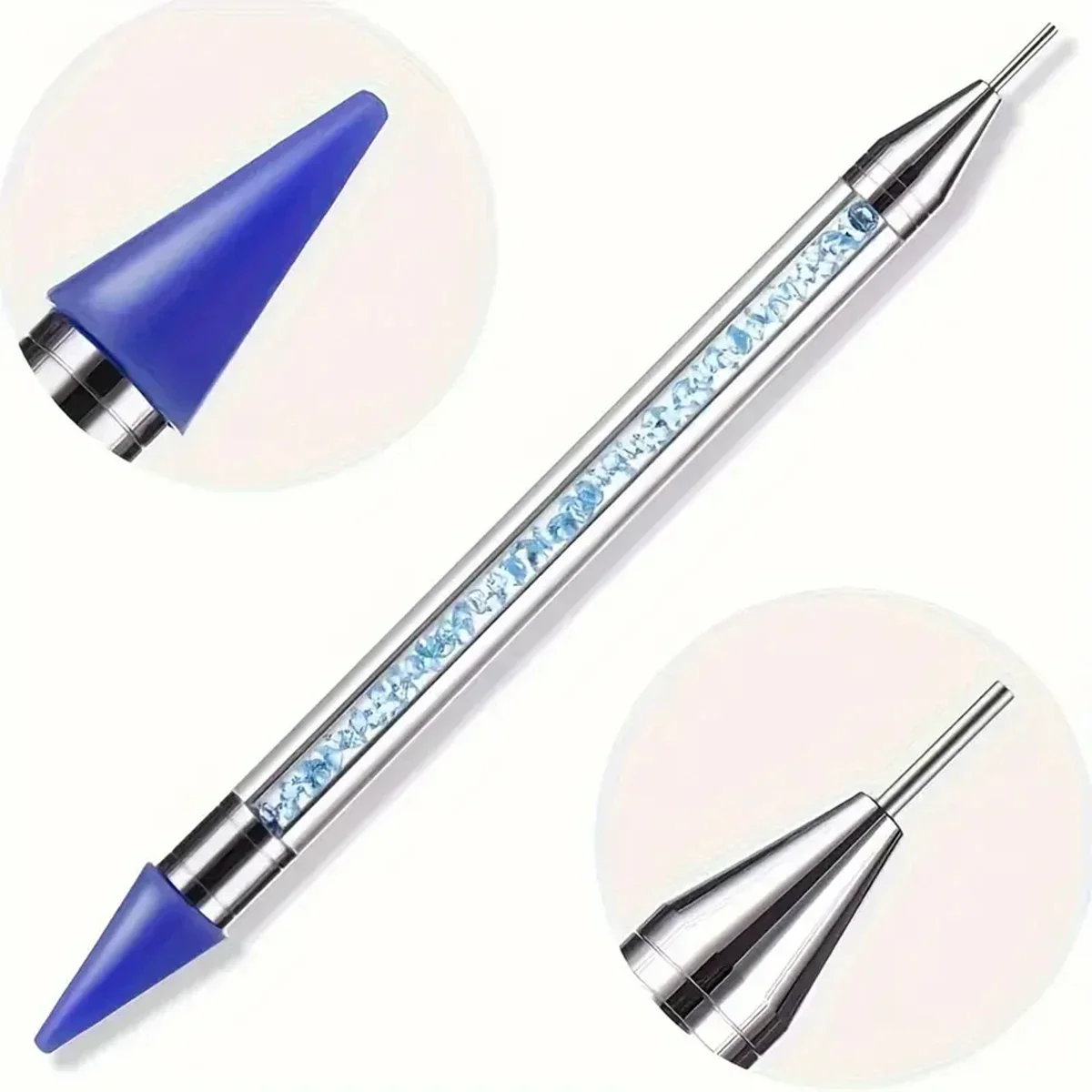 ワックスレスダイヤモンドペインティングツール、ダブルチップ粘 - Embroidery Tools のレビューと価格