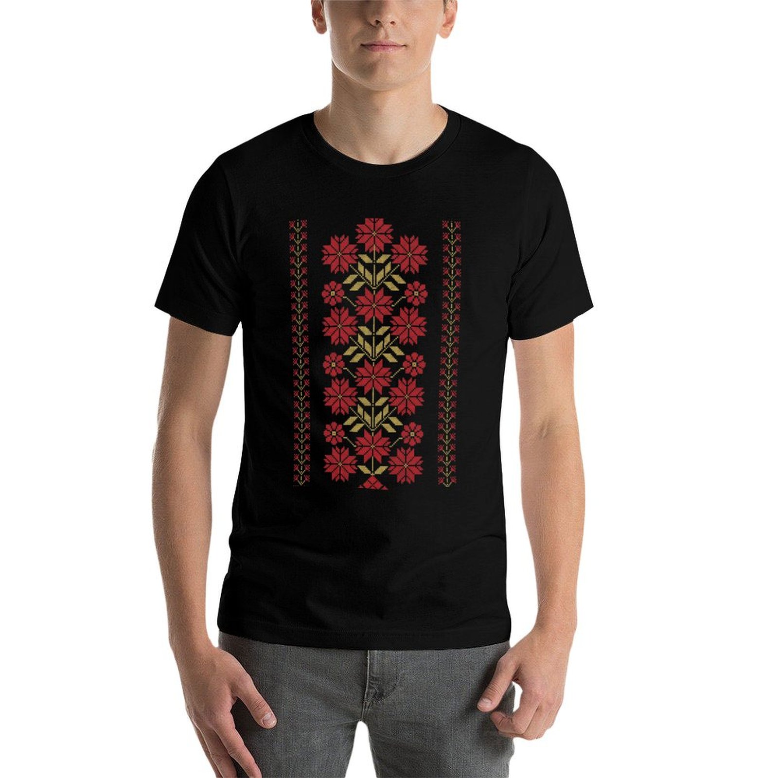 伝統的なタトリーズ刺繍花柄デザイン 9 レッドゴールド T  - Embroidery Design Patterns Flowers のレビューと価格