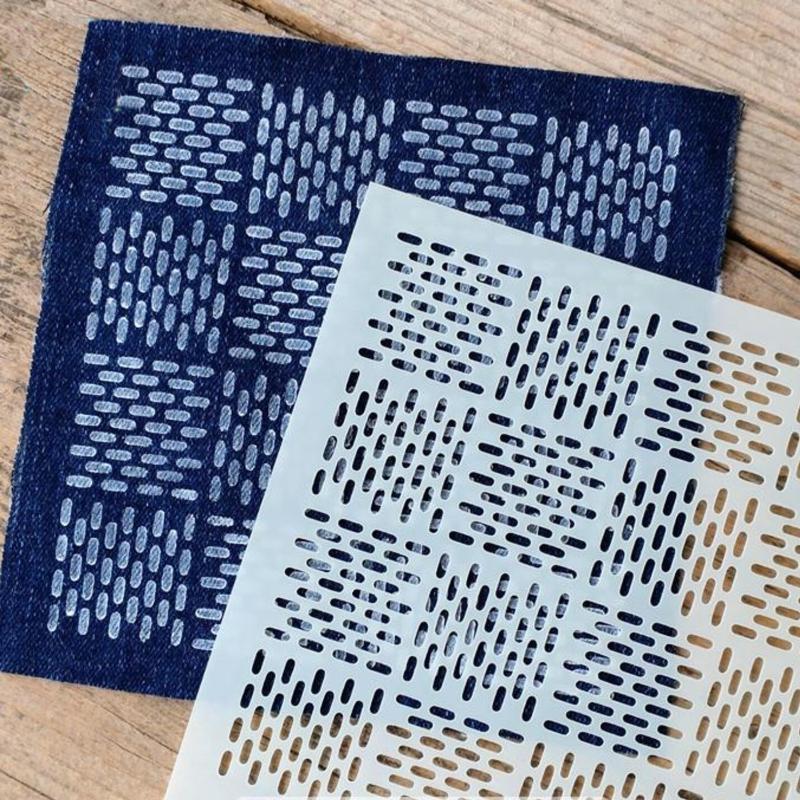 9/32 個刺し子刺繍テンプレート DIY 幾何学模様パッチ - Embroidery Tools のレビューと価格
