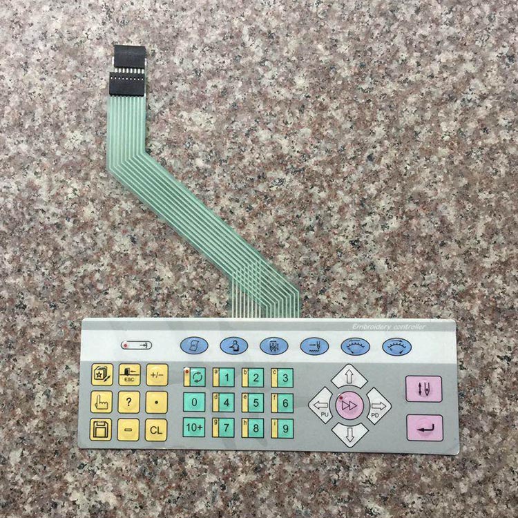 コンピュータ刺繍機操作ヘッドキーフィルムキーボード - Embroidery Operator のレビューと価格