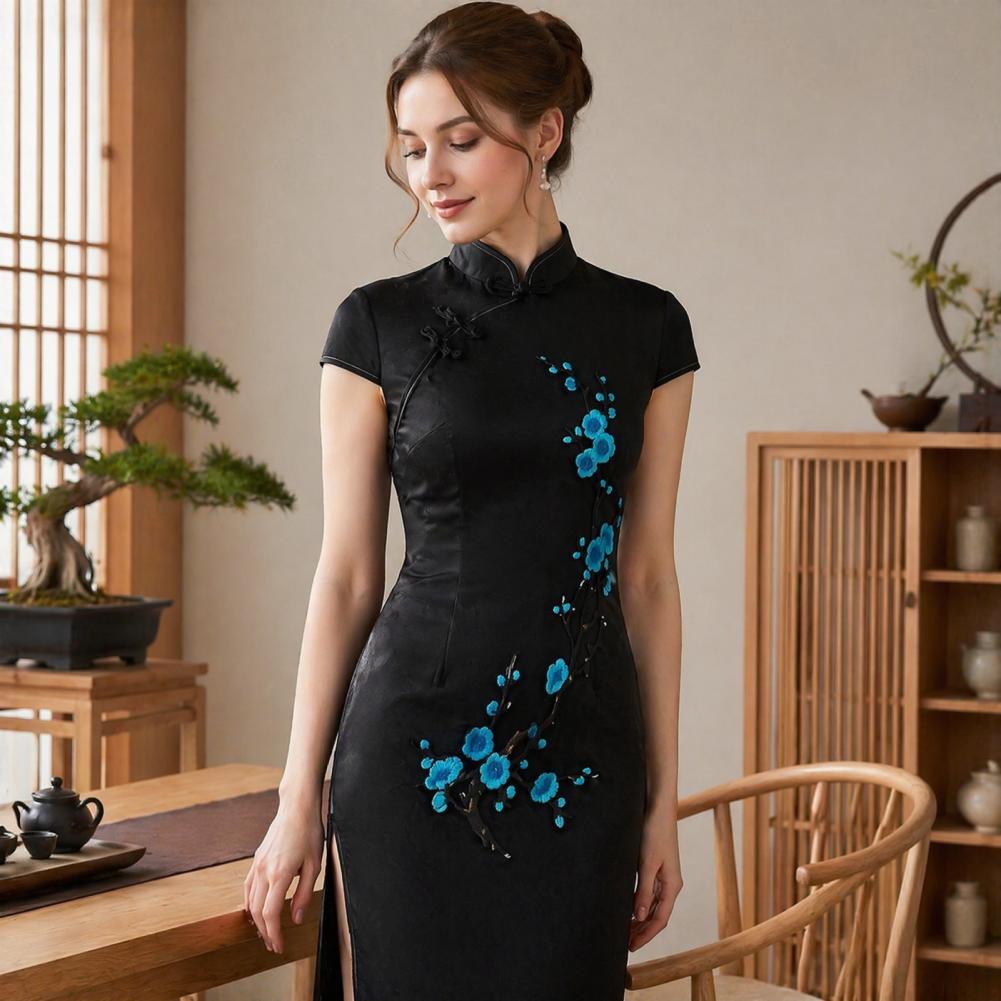 バッグ用刺繍パッチ、梅の花刺繍パッチ、ヴィンテージ桜パッチ、 - Embroidery On Jeans のレビューと価格