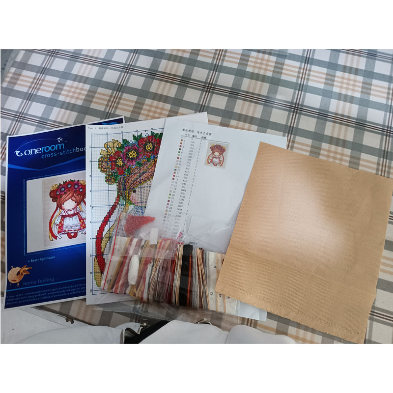 クロスステッチセット新しい DIY 綿糸刺繍キット Enjo - Embroidery Studio のレビューと価格