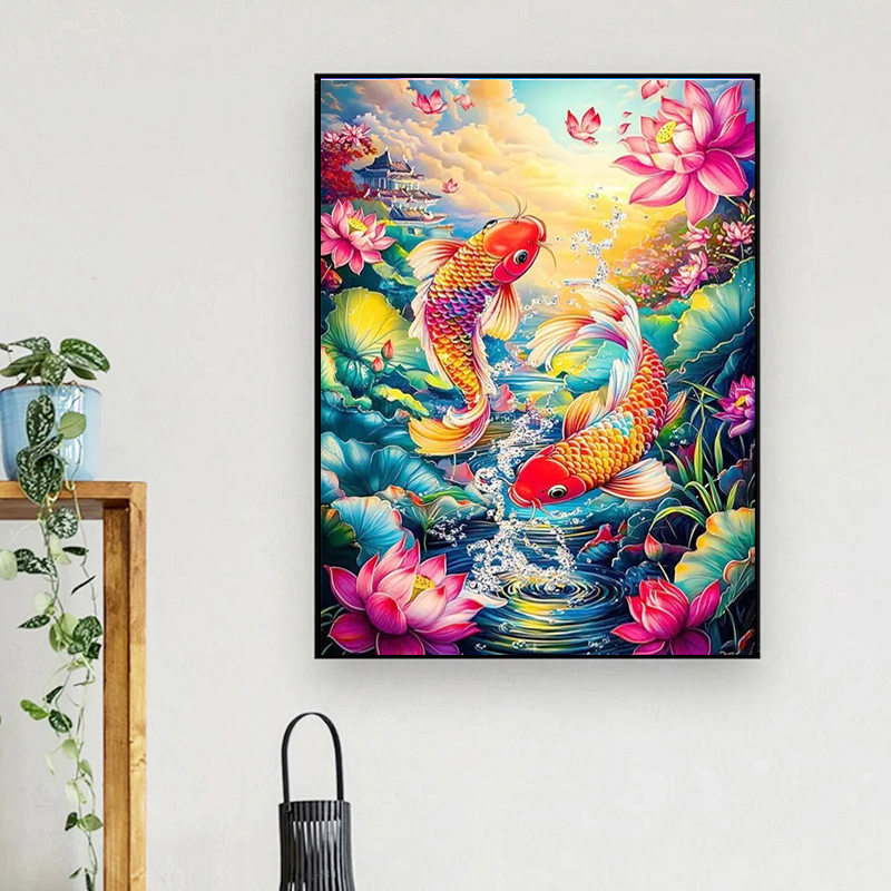 ABフェアリーダストドリルダイヤモンドペインティングフィッシ - Embroidery Fish のレビューと価格