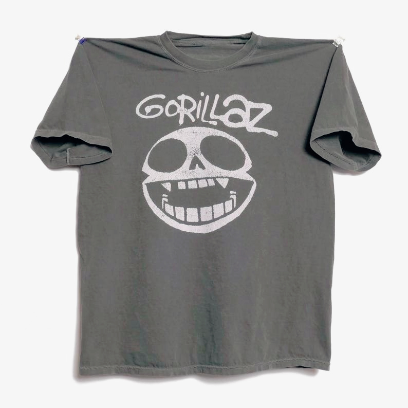 ゴリラズバンドプリント半袖 Tシャツ代替電子 EDM DJ  - Embroidery Studio のレビューと価格