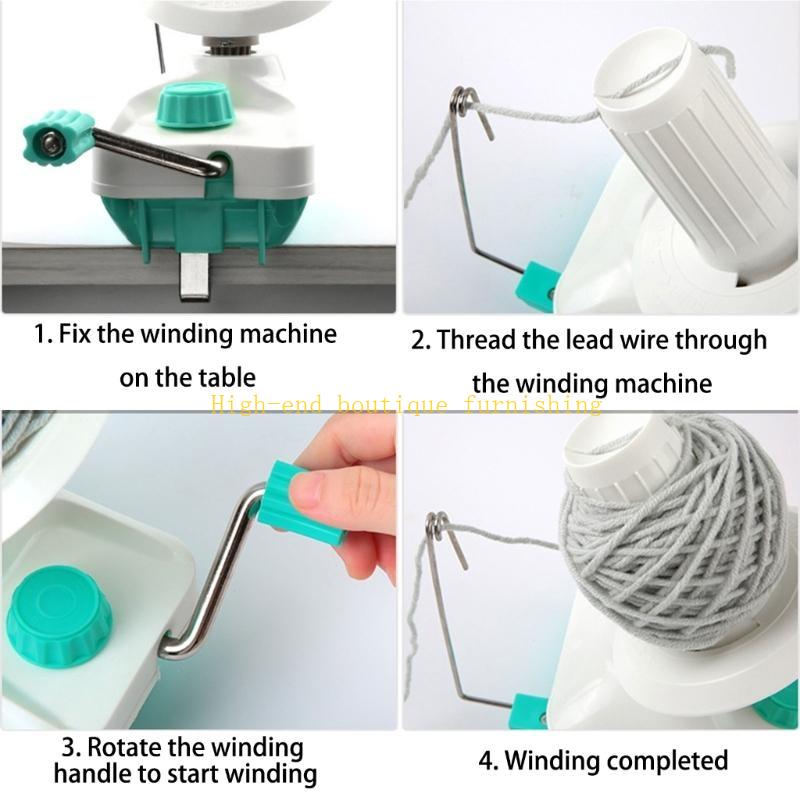 L9NB かぎ針編み用手動ウールワインダーツール使いやすい糸 - Embroidery Operator のレビューと価格